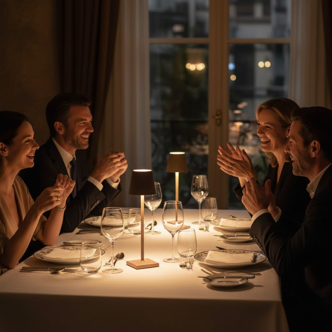 Luxalight | Luxuriöse Kabellose Tischleuchte