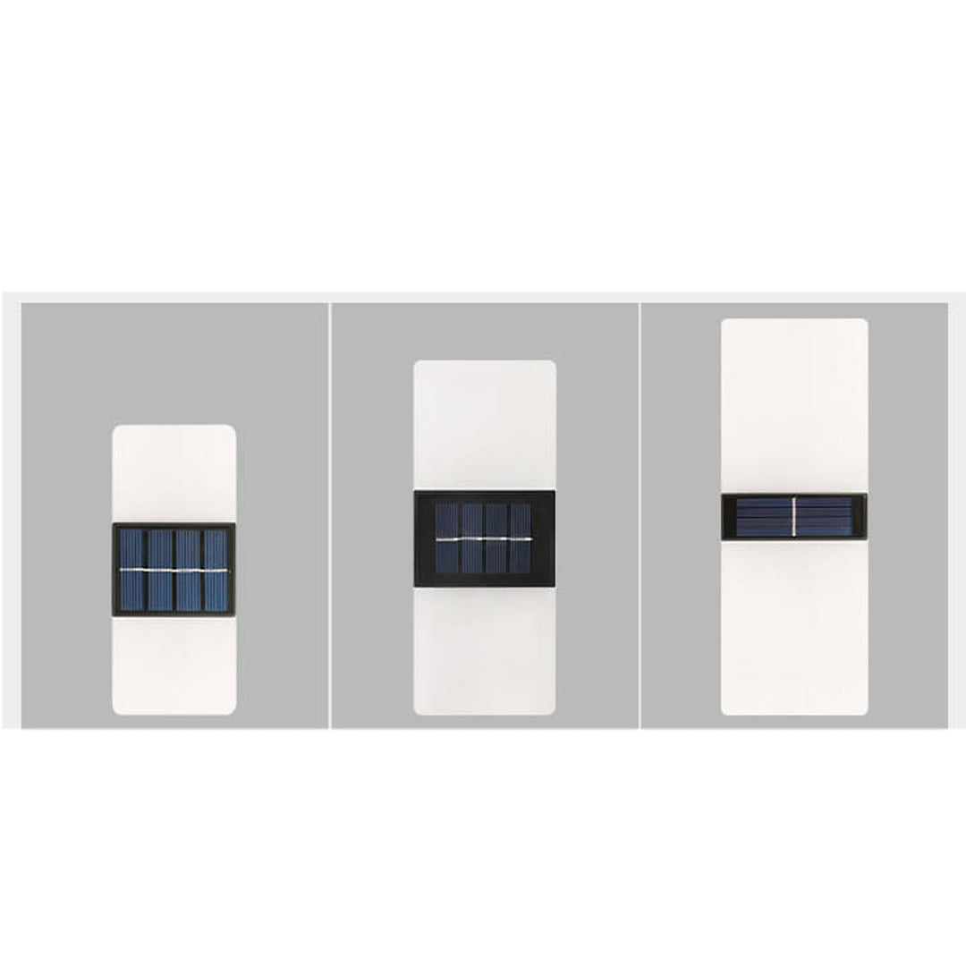 SunHalo | Kompakte Solar-Außenwandleuchte aus Acryl