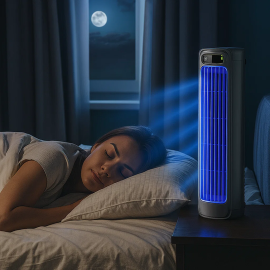 FrostiCool | Wandmontierbarer Raumkühler mit Akku