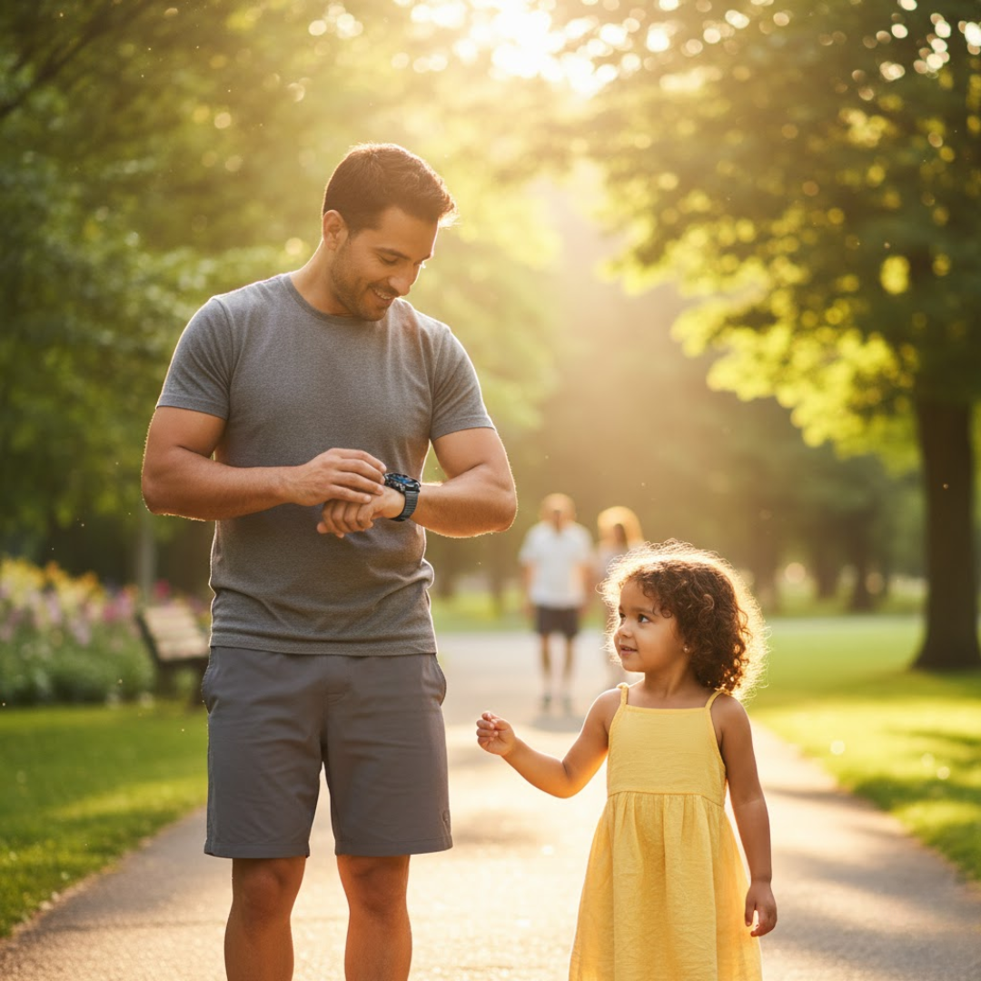 BioMonitor | EKG Smartwatch – Blutdruck, Zucker & Fitness-Tracking