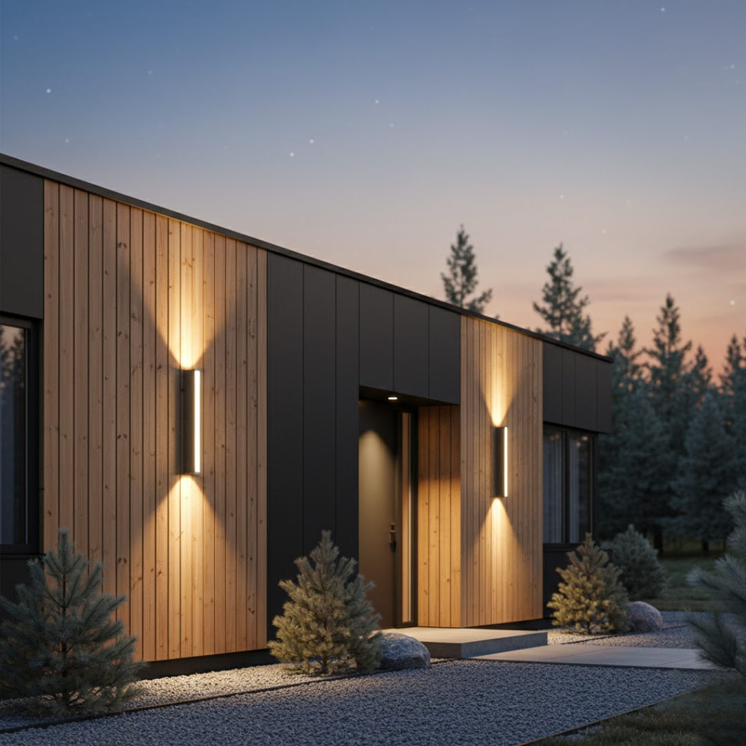 LumenAqua | Außenwandleuchte – Edles LED-Design für jede Fassade