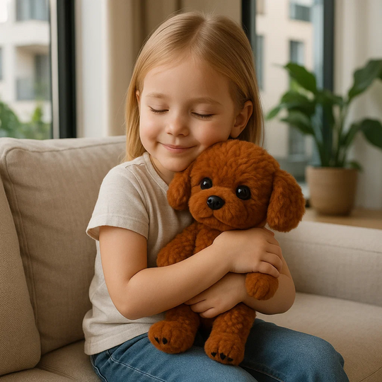HugDog | Realistischer Teddybaby Lucky