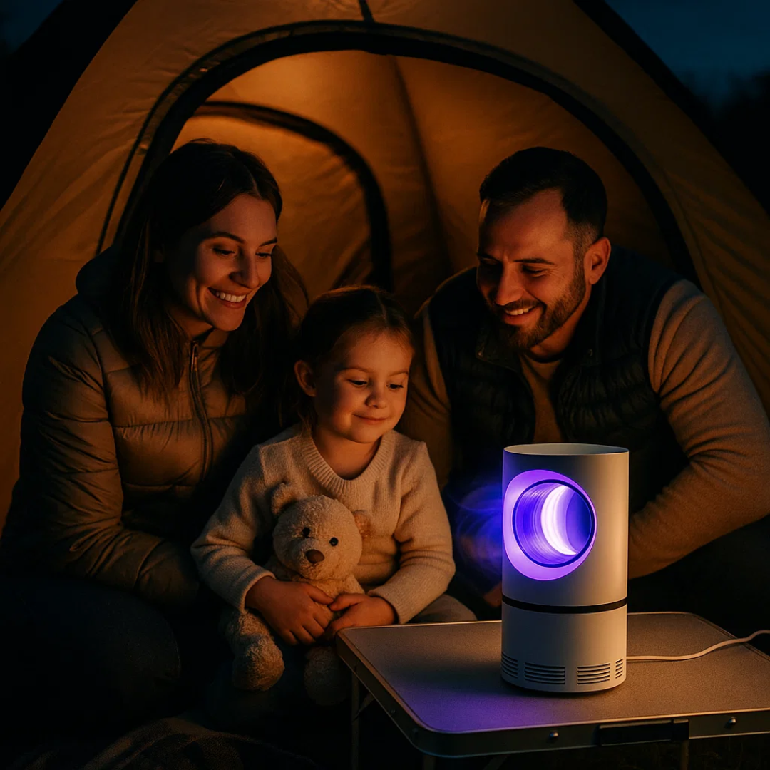 BugAway | Elektrische UV-Fliegenfalle für Innen & Außen