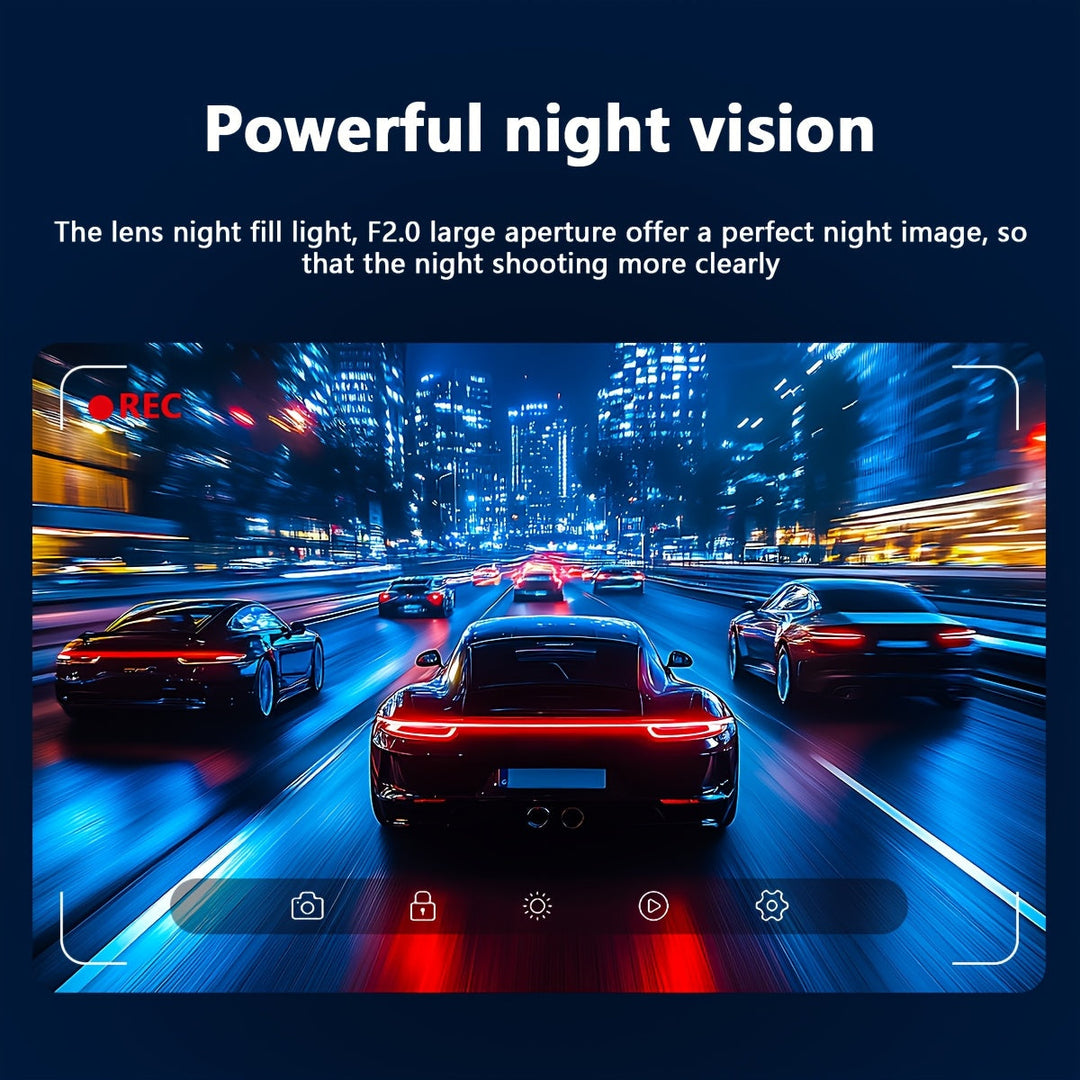 DriveSecure | Full HD Dashcam – Loop-Aufnahme & G-Sensor