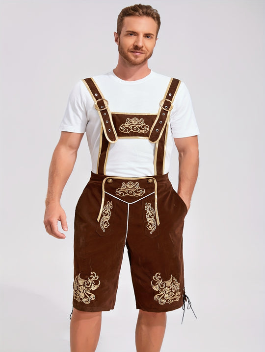 Hirschwald | Herren-Trachtenhose – Bestickte Kniebundhose
