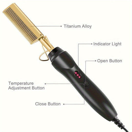WaveGlam | Schnell aufheizender Glatt- und Lockenstab für alle Haartypen