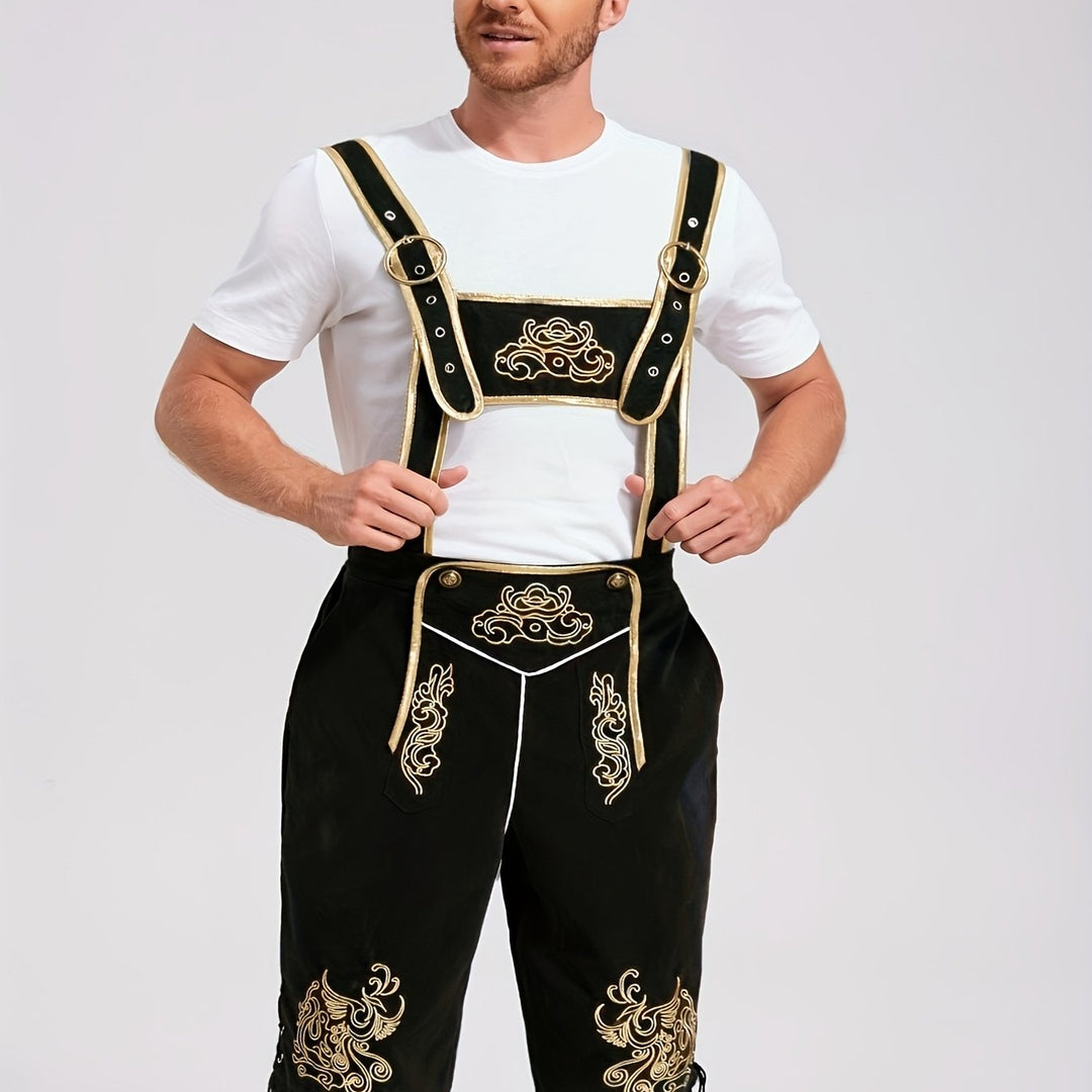 Hirschwald | Herren-Trachtenhose – Bestickte Kniebundhose