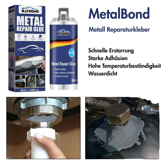 MetalBond | Metall Reparaturkleber für starke & hitzebeständige Verbindungen