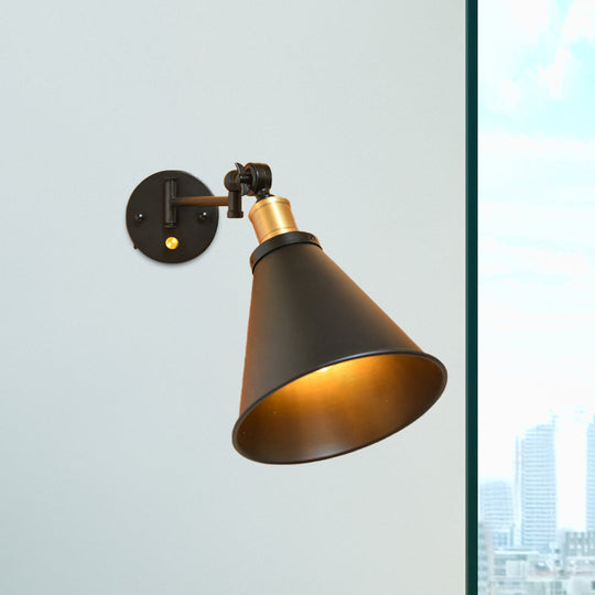 TaskBeam | Wandleuchte – Konisches Design für Präzise Lichtlenkung