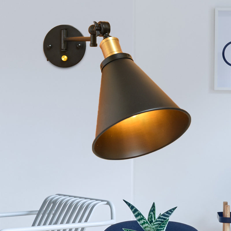 TaskBeam | Wandleuchte – Konisches Design für Präzise Lichtlenkung