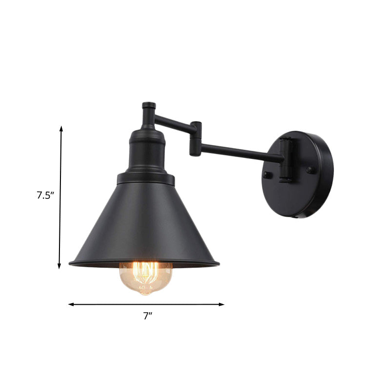 SwingLux | Wandleuchte – Das perfekte Vintage-Licht für Ihr Café