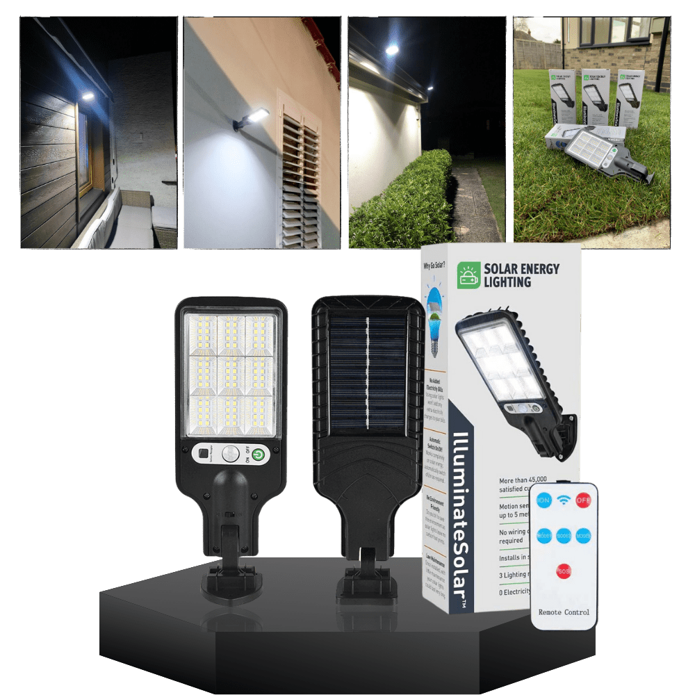 SolaraBeam | Solarenergie Außenlampe mit Bewegungsmelder