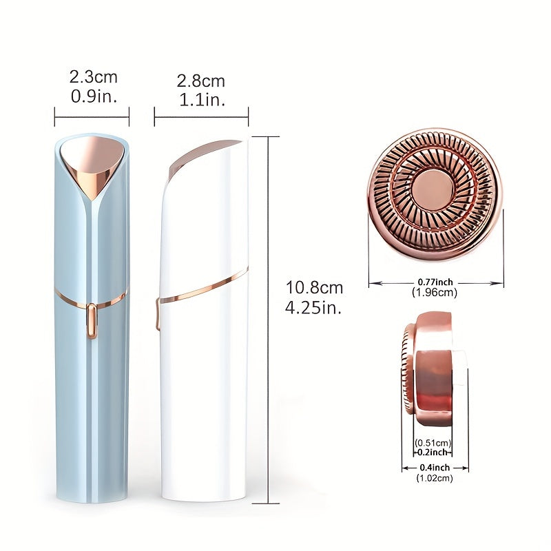 BareBloom | Gesichtshaarentferner für Frauen - schmerzfrei & wiederaufladbar über USB