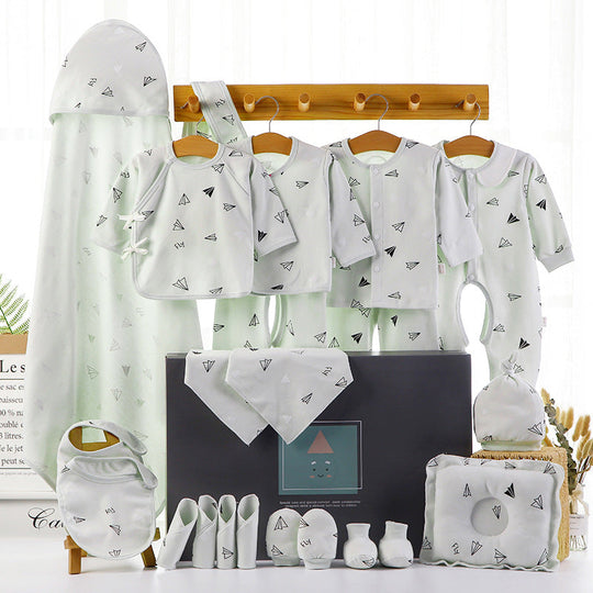 LittleBloom | Babygeschenkbox-Set aus 100% Baumwolle für Neugeborene