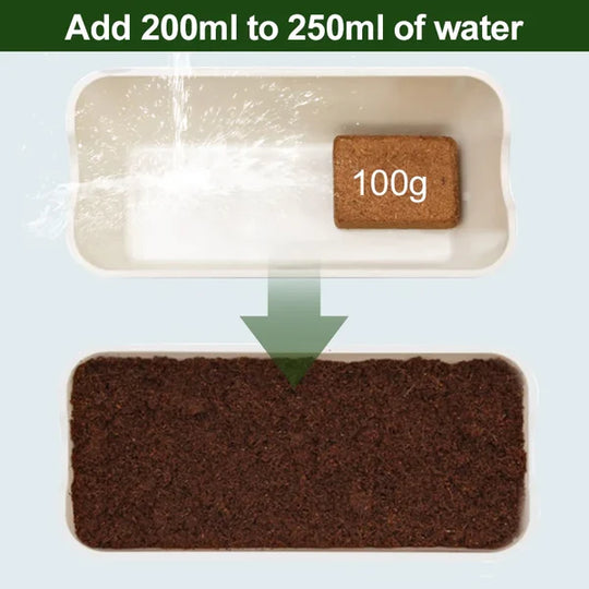 EcoGrow | Bio-Kokosnussfaser für Pflanzen