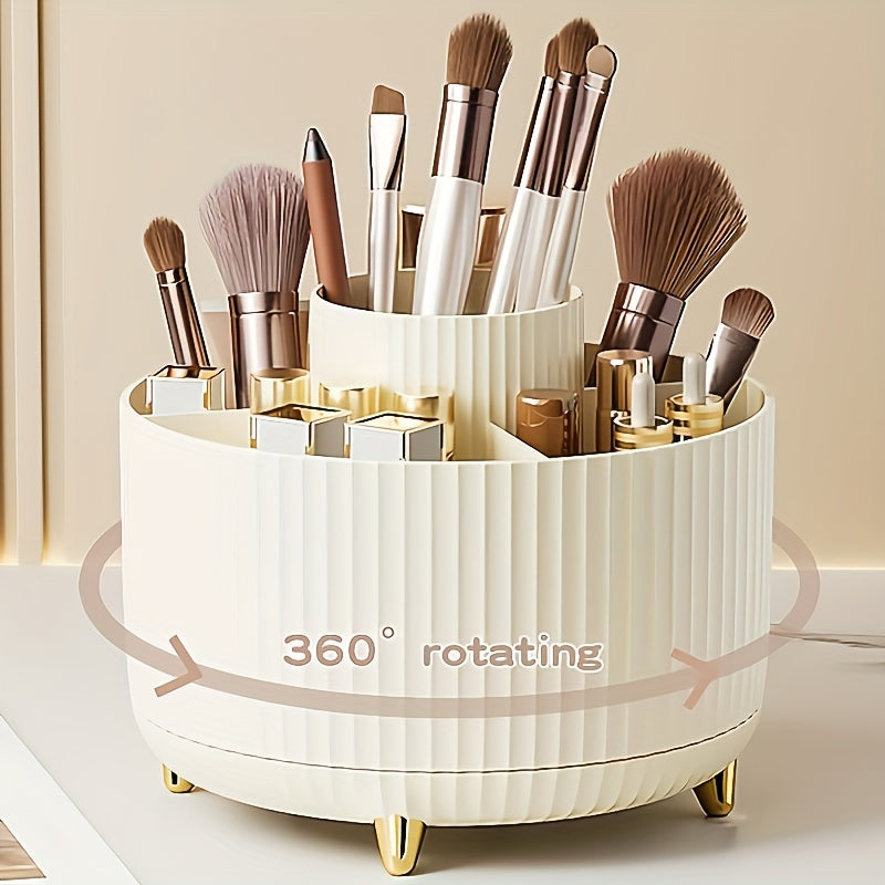 GlamSpin | 360° Kosmetik- & Schmuckorganisator – Drehend & Platzsparend