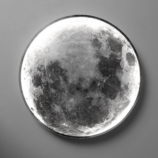 GlowMoon | Minimalistische Wandleuchte im Mond-Design