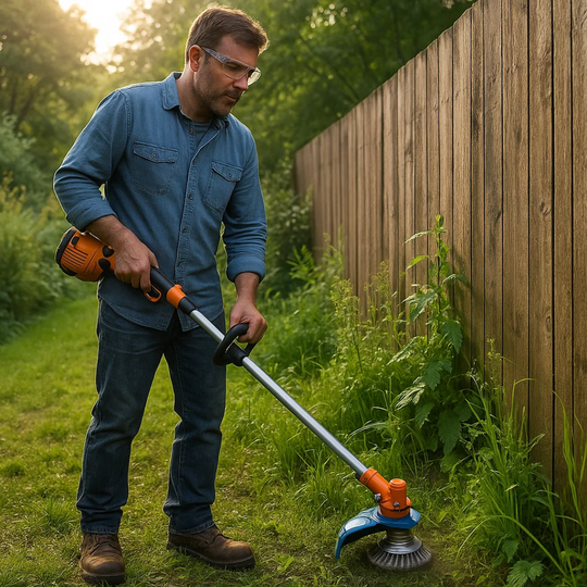 LawnMaster | Effizienter Gras- und Unkrautschneider für makellose Gärten