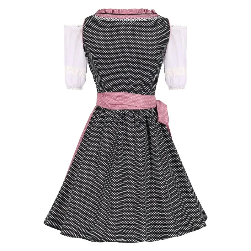 Rosental | Damen Rosa Oktoberfest Dirndl Kleid