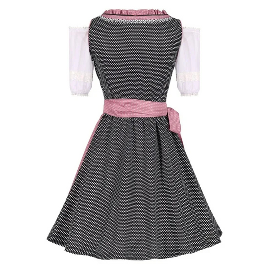 Rosental | Damen Rosa Oktoberfest Dirndl Kleid