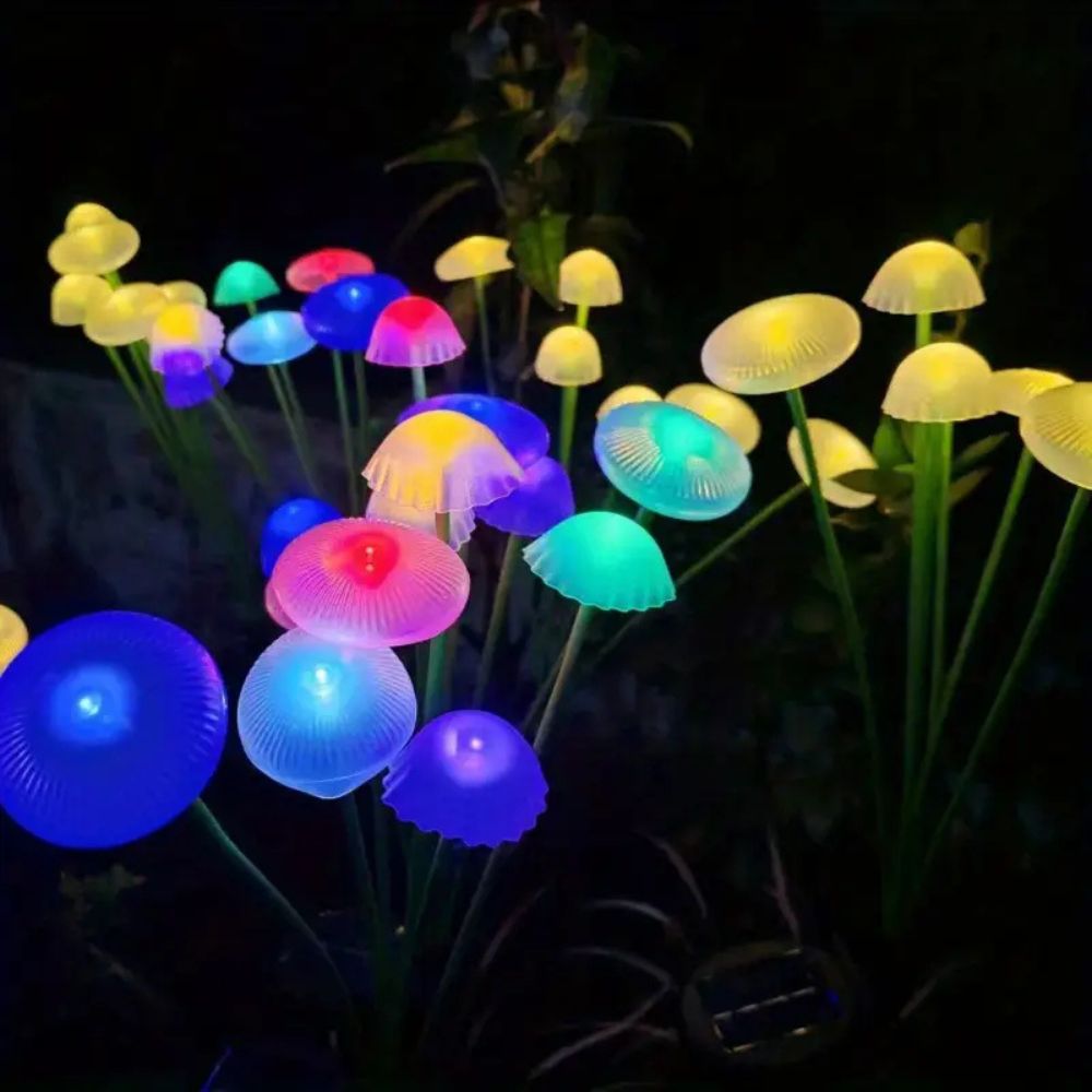 StarStem | Solar Wackelpilz Garten Dekor Lichter
