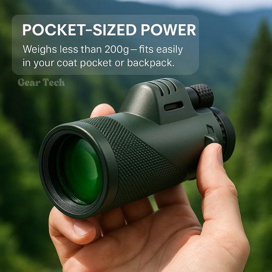 ClearSight | 600x Ultra-Zoom Monokular – Leicht, Kompakt & Wetterfest