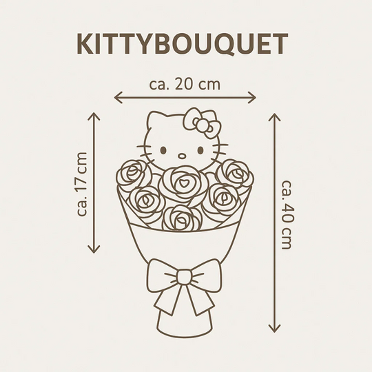KittyBouquet | Hello Kitty Blumenstrauß