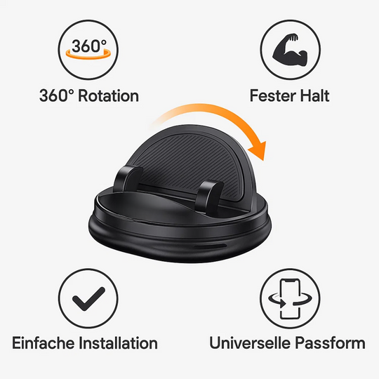 360°RotateX | Drehbare Telefonhalterung für das Auto
