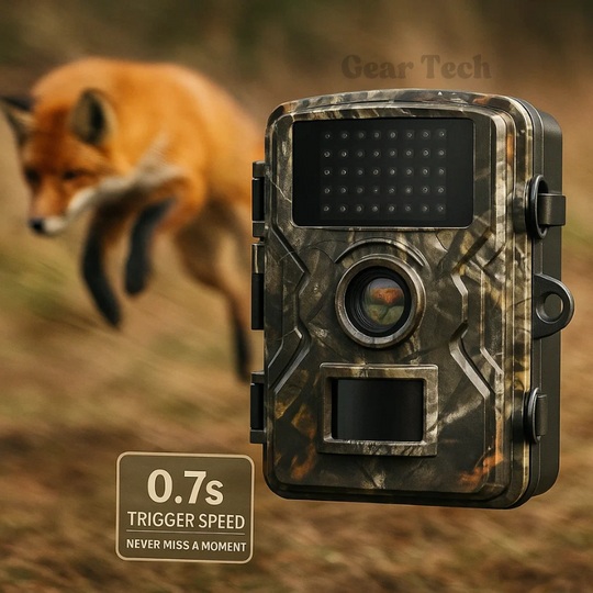 WildView | 16MP Nachtsicht-Wildkamera mit Bewegungssensor