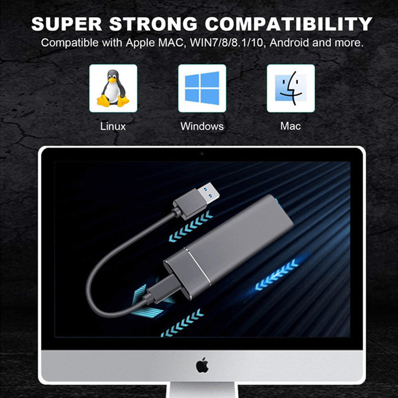 DataFlash | Portabler Ultra Speed Externe SSD Festplatte