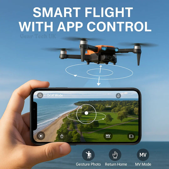AeroPro | Kompakte Drohne mit Premium-Funktionen