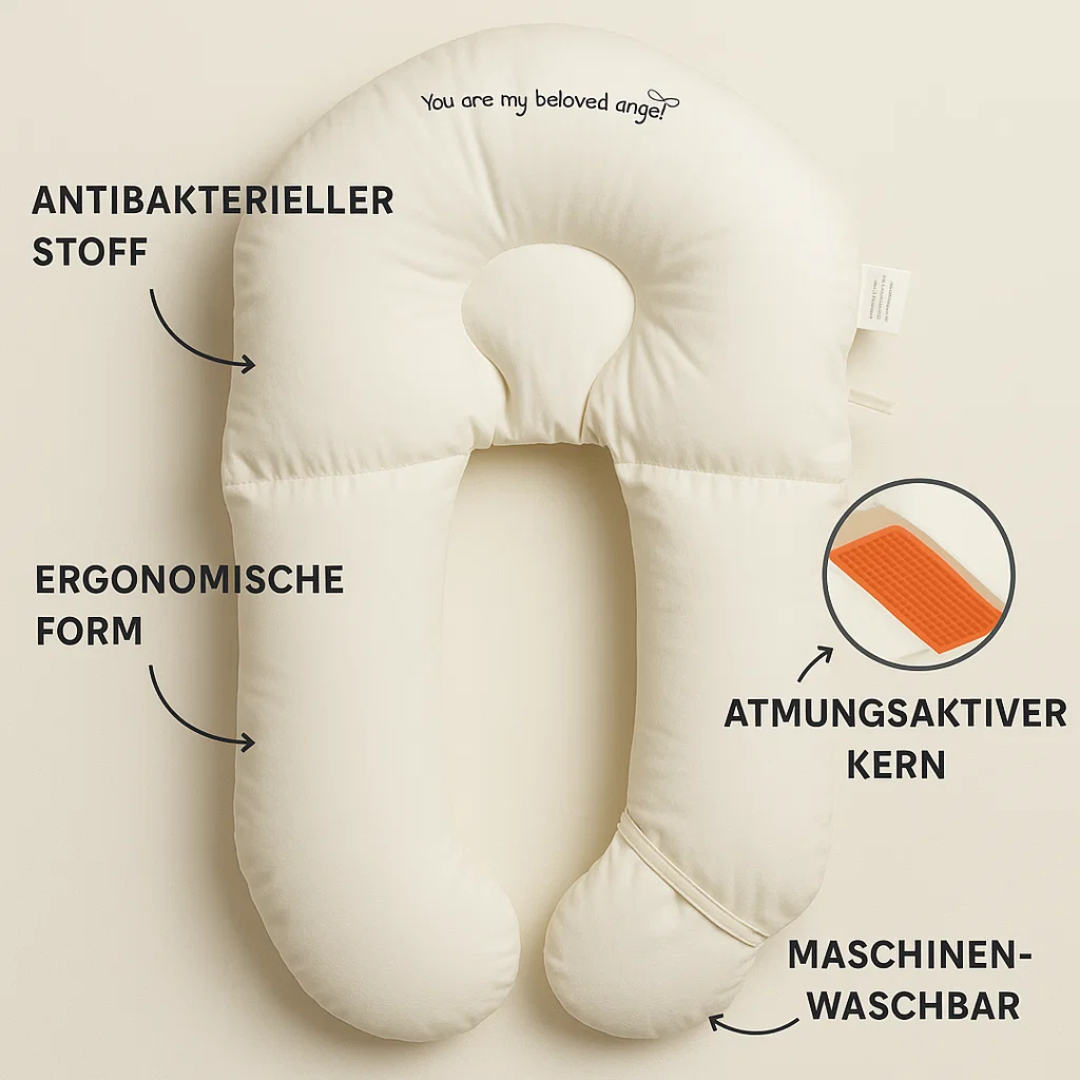 SnuggleSafe | Antibakterielles Baby-Kuschelkissen für sicheres Schlafen