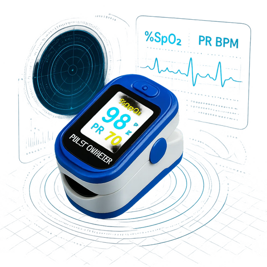OxiZen | Zuverlässiges Finger-Oximeter für den Alltag