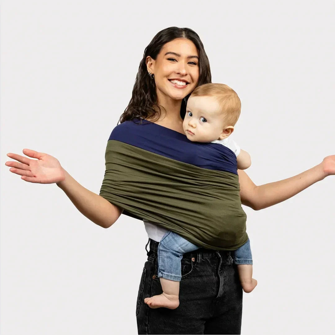 BondWrap | Babytrage – Bio-Baumwolle, Atmungsaktiv & Wende-Design