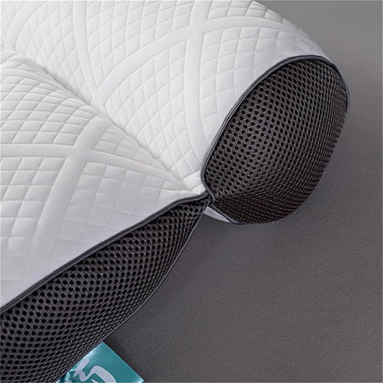 SleepAura | Ergonomisches Gänsedaunenkissen