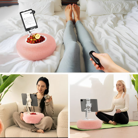 ChillStand | Fluffy Tablet und Smartphone-Kissenständer