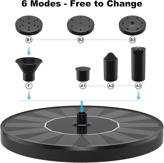 EcoFountain | Outdoor Solar-Wasserbrunnen