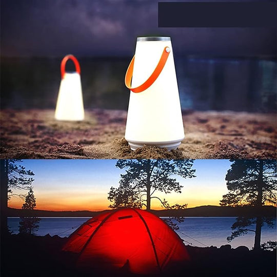 CampiGlow | Tragbare LED-Lampe – Kabellos & Wiederaufladbar