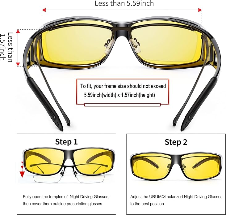 RoadVision | Fahrbrille – Polarisierte Brille gegen Blendung