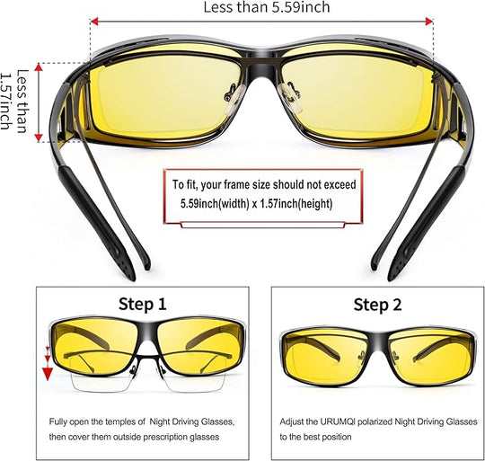 RoadVision | Fahrbrille – Polarisierte Brille gegen Blendung