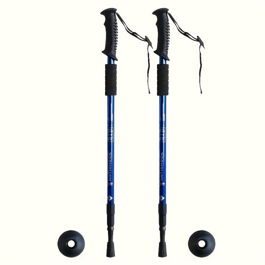 PeakStride | Ergonomische Teleskop-Wanderstöcke – 2 Stück in Verschiedenen Farben