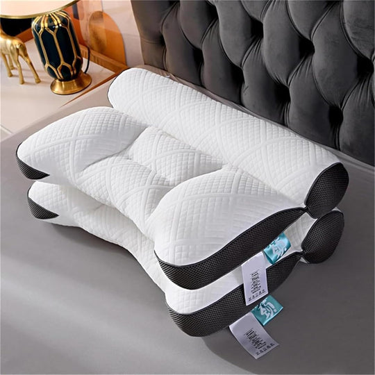 SleepAura | Ergonomisches Gänsedaunenkissen