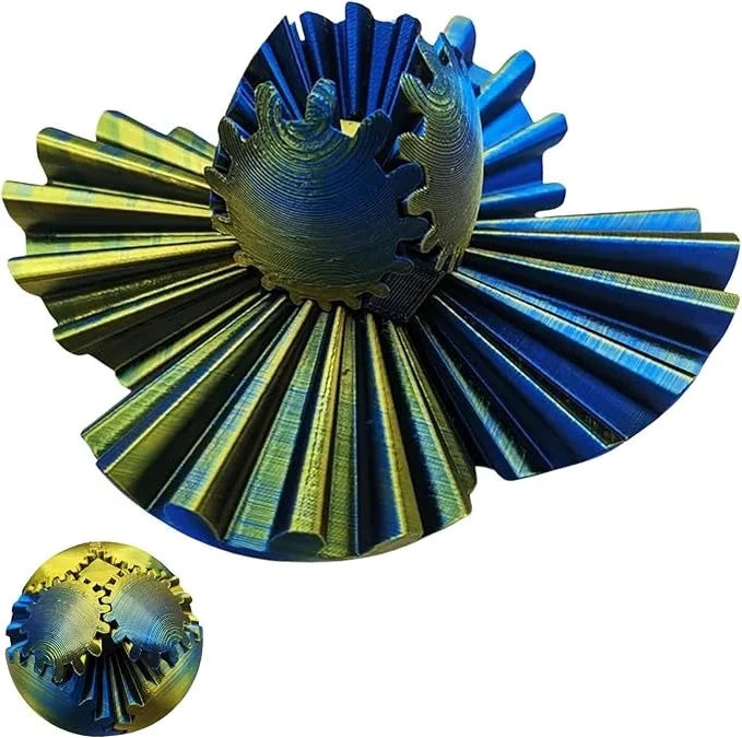 SpinForge | Das Steampunk Wirbelnde Wunder Fidget (Zahnradkugel)