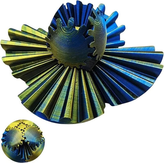 SpinForge | Das Steampunk Wirbelnde Wunder Fidget (Zahnradkugel)