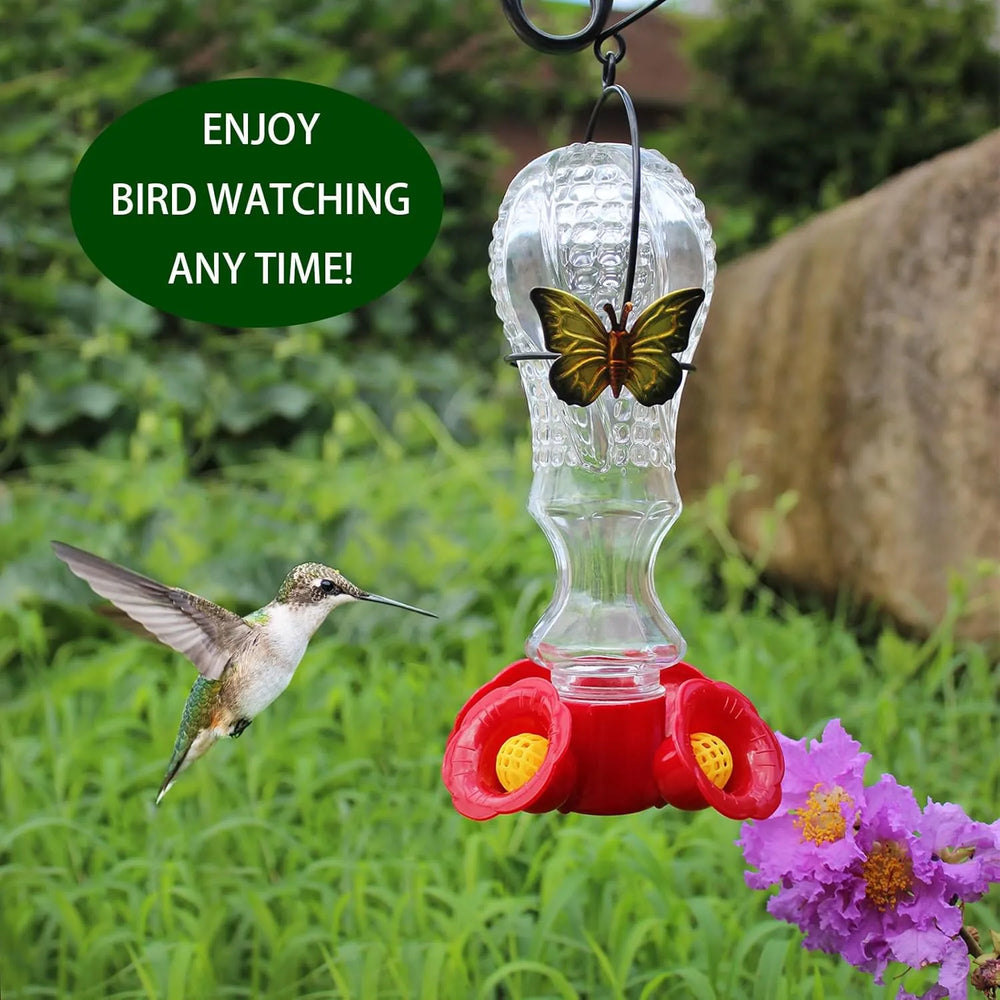 HummiJoy | Blütenförmiger Kolibri-Futterspender mit Ameisenschutz