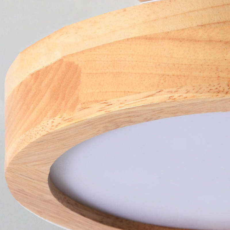 TimberRay | Deckenleuchte – Moderne LED-Technik mit Holzfinish