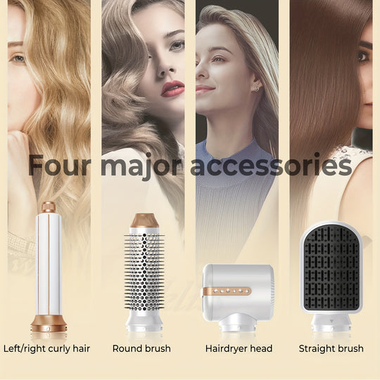 SilkBreeze | 7-in-1 Haarstyler mit Diffusor & Air Curling Wand