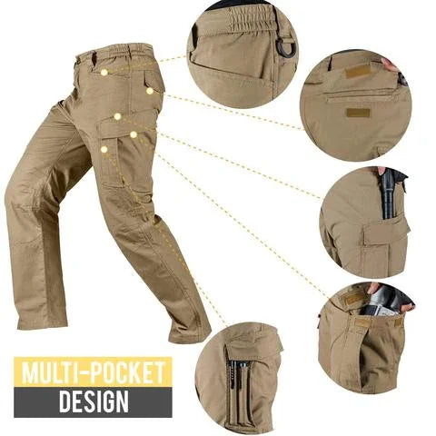 Jason | Taktische Outdoorhose – Wasserdicht & Atmungsaktiv