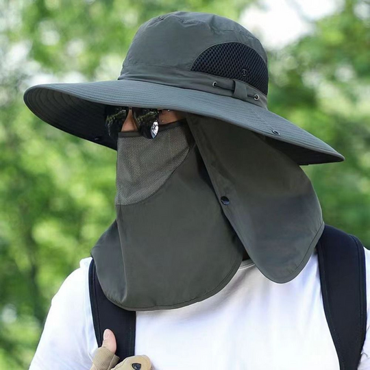ShadeMate | Leichter Sonnenhut mit breiter Krempe