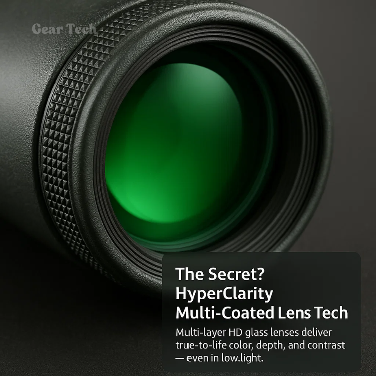 ClearSight | 600x Ultra-Zoom Monokular – Leicht, Kompakt & Wetterfest
